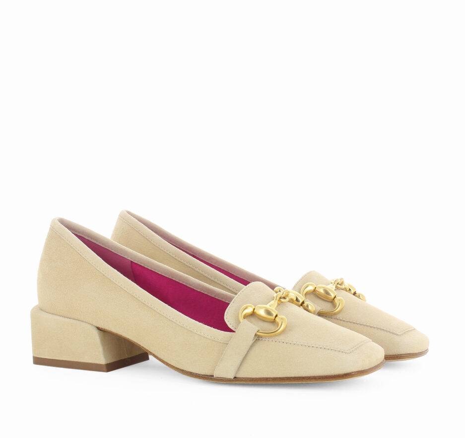 Le Babe MOCASSINI IN VELOUR NUT Vendite Flash