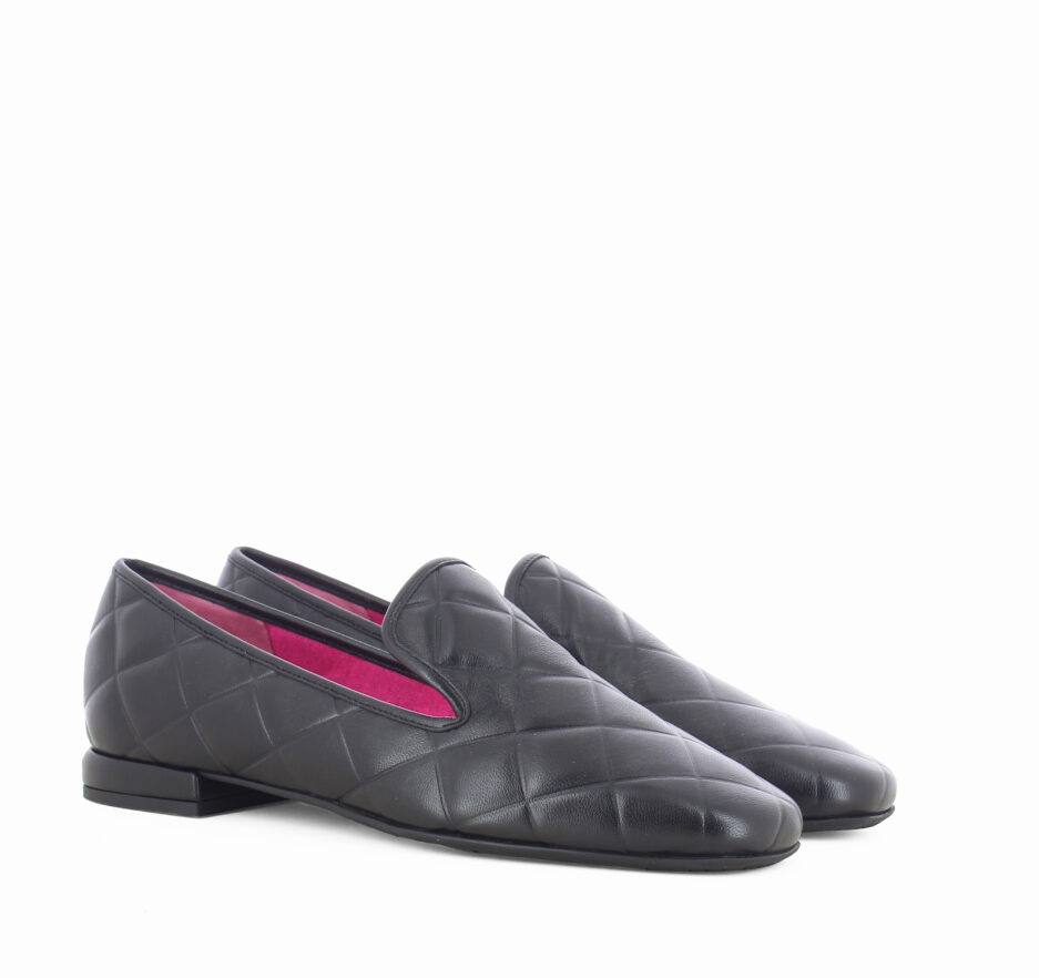 Le Babe SLIP ON IN NAPPA NERA Negozi Online