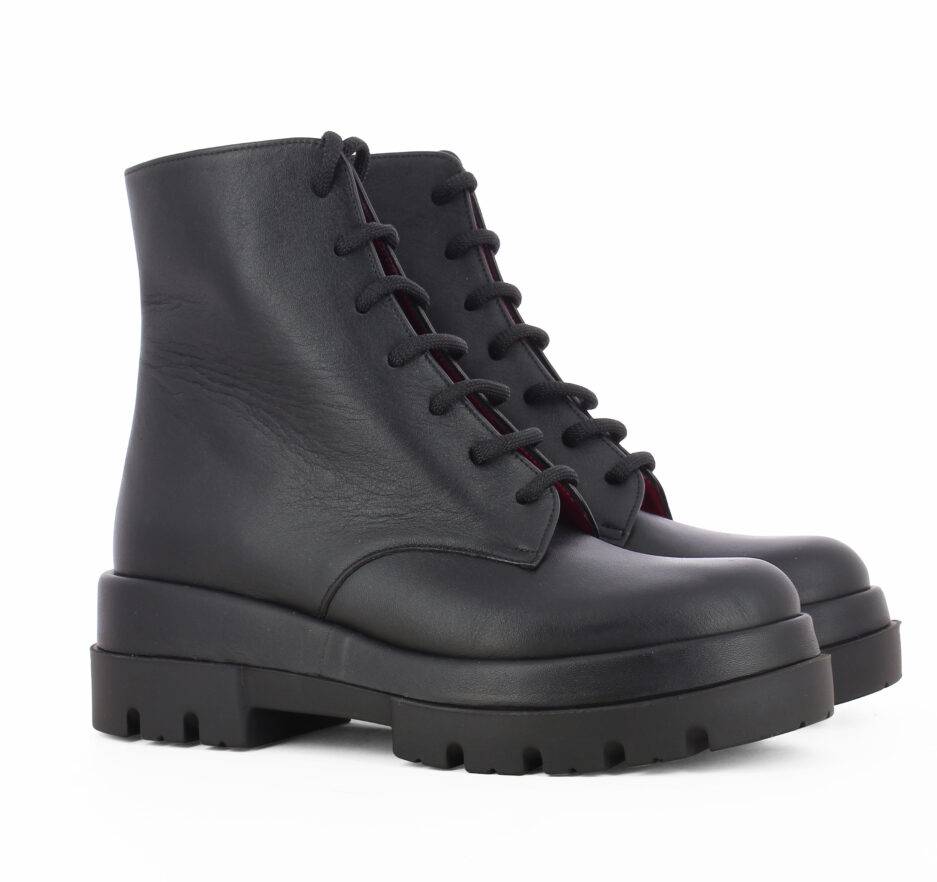 Le Babe BOOTS IN VITELLO NERO Convenienza