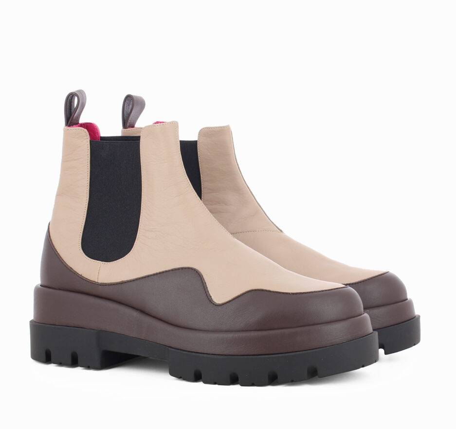 Le Babe TRONCHETTI IN VITELLO SAND Offerta
