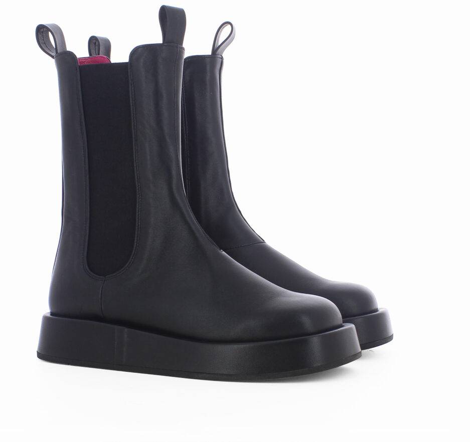 Le Babe BOOTS IN NAPPA NERA Offerte