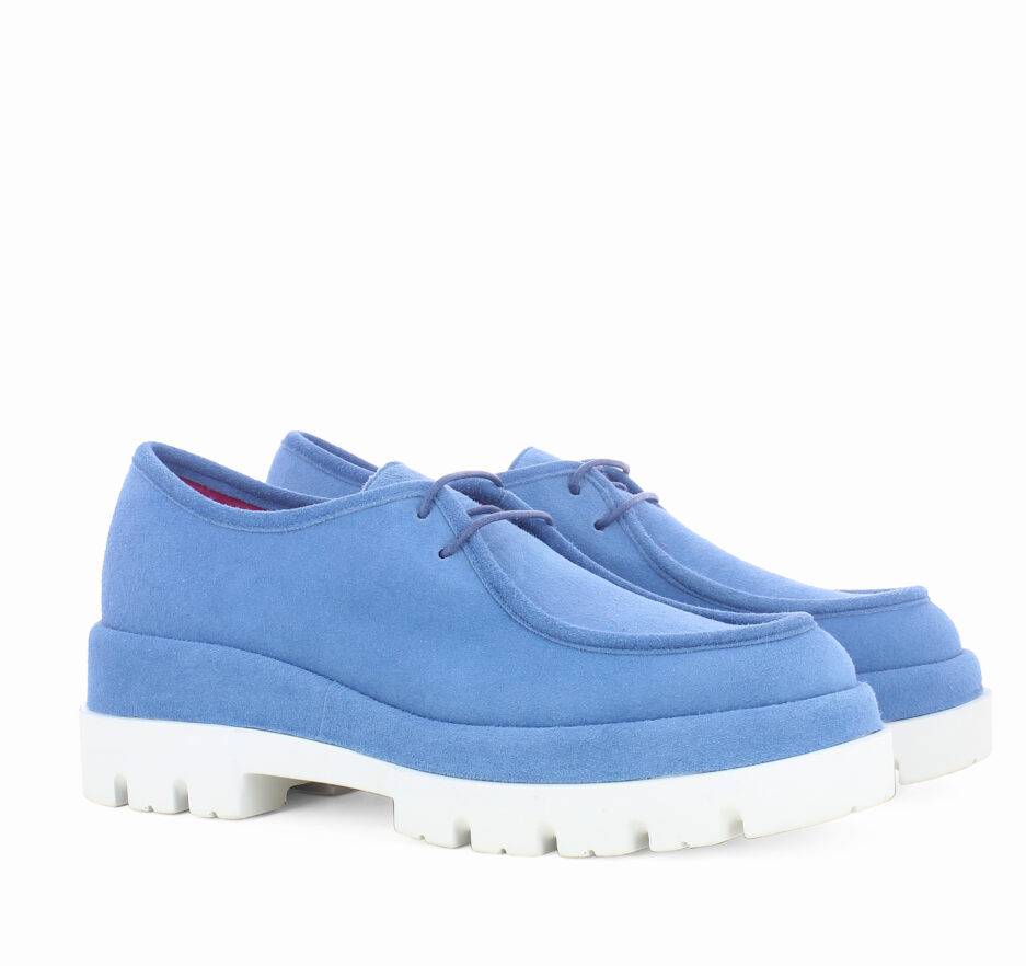 Le Babe INGEGNERI IN VELOUR CIELO Italia