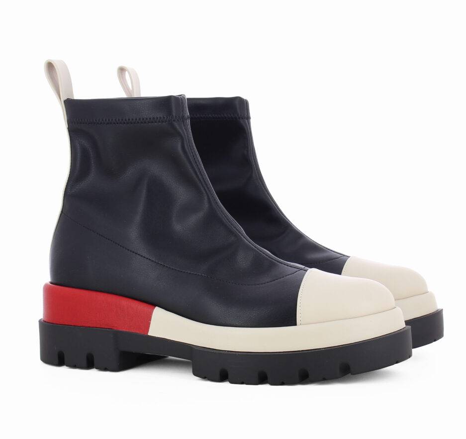 Le Babe TRONCHETTI IN STRETCH NERO Vendita