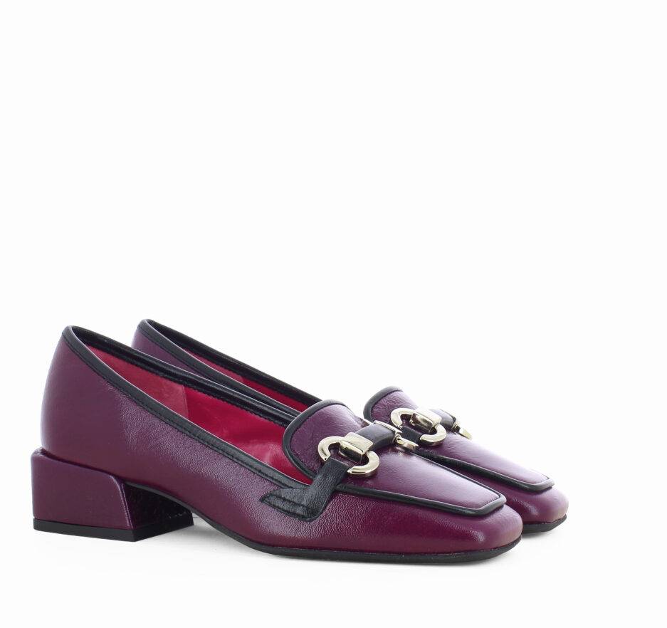 Le Babe MOCASSINI IN CHARLIE PURPLE Pezzi Unici