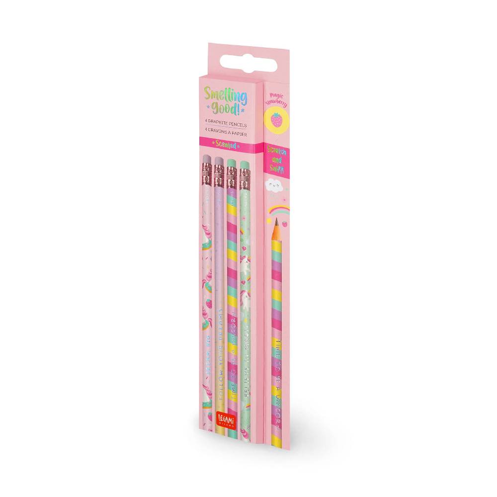 Legami Set di 4 Matite HB Profumate - Smelling Good! Saldi Di Fabbrica