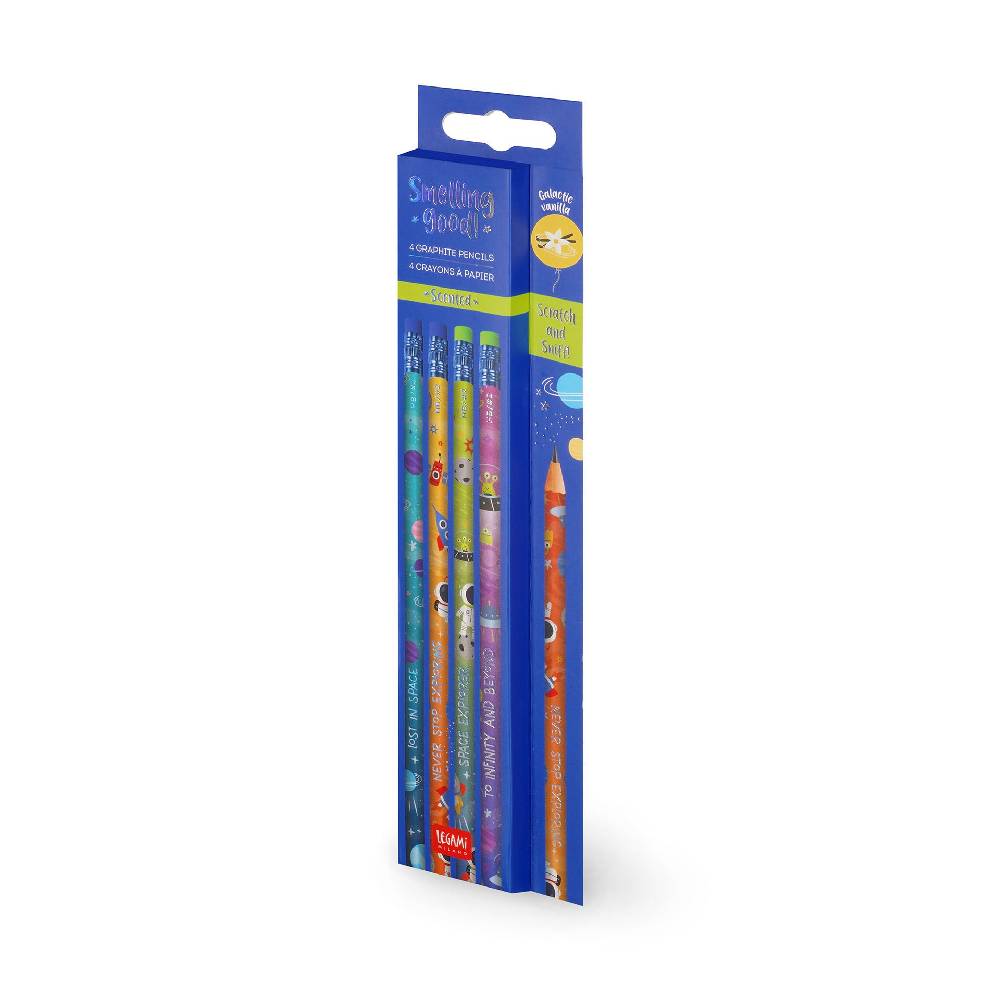 Legami Set di 4 Matite HB Profumate - Smelling Good! Spedizione Gratuita