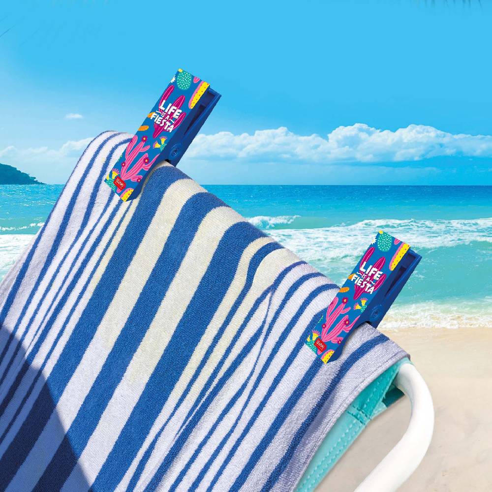 Legami Set di 2 Mollette Ferma Telo Mare - Beach Towel Clips Novità