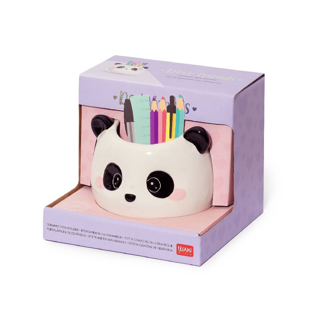 Legami Portapenne in Ceramica - Desk Friends Vendita Calda