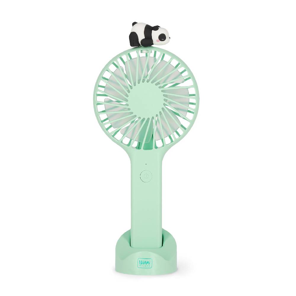 Legami Ventilatore Portatile Ricaricabile con Base - Mini Fan Saldi Di Fabbrica