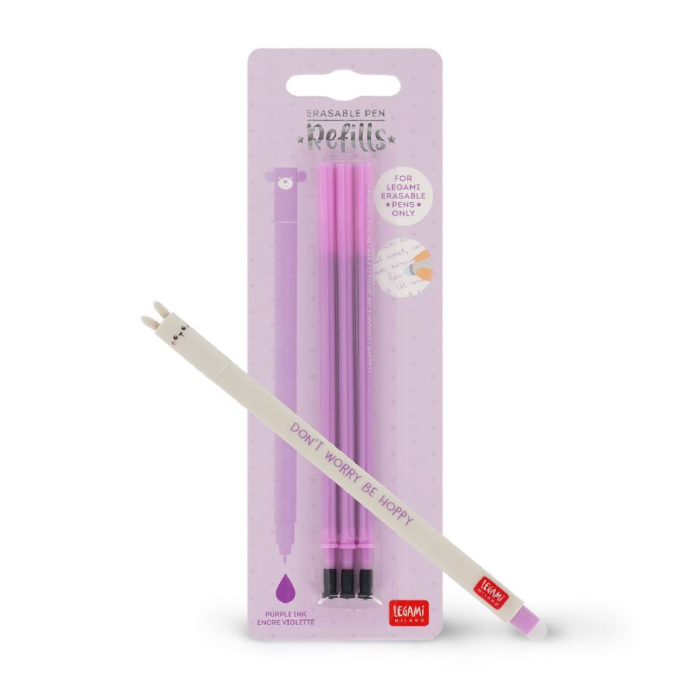 Legami Set Penna Cancellabile Bunny con Refill Viola Negozi Online