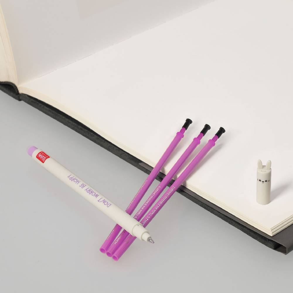 Legami Set Penna Cancellabile Bunny con Refill Viola Negozi Online