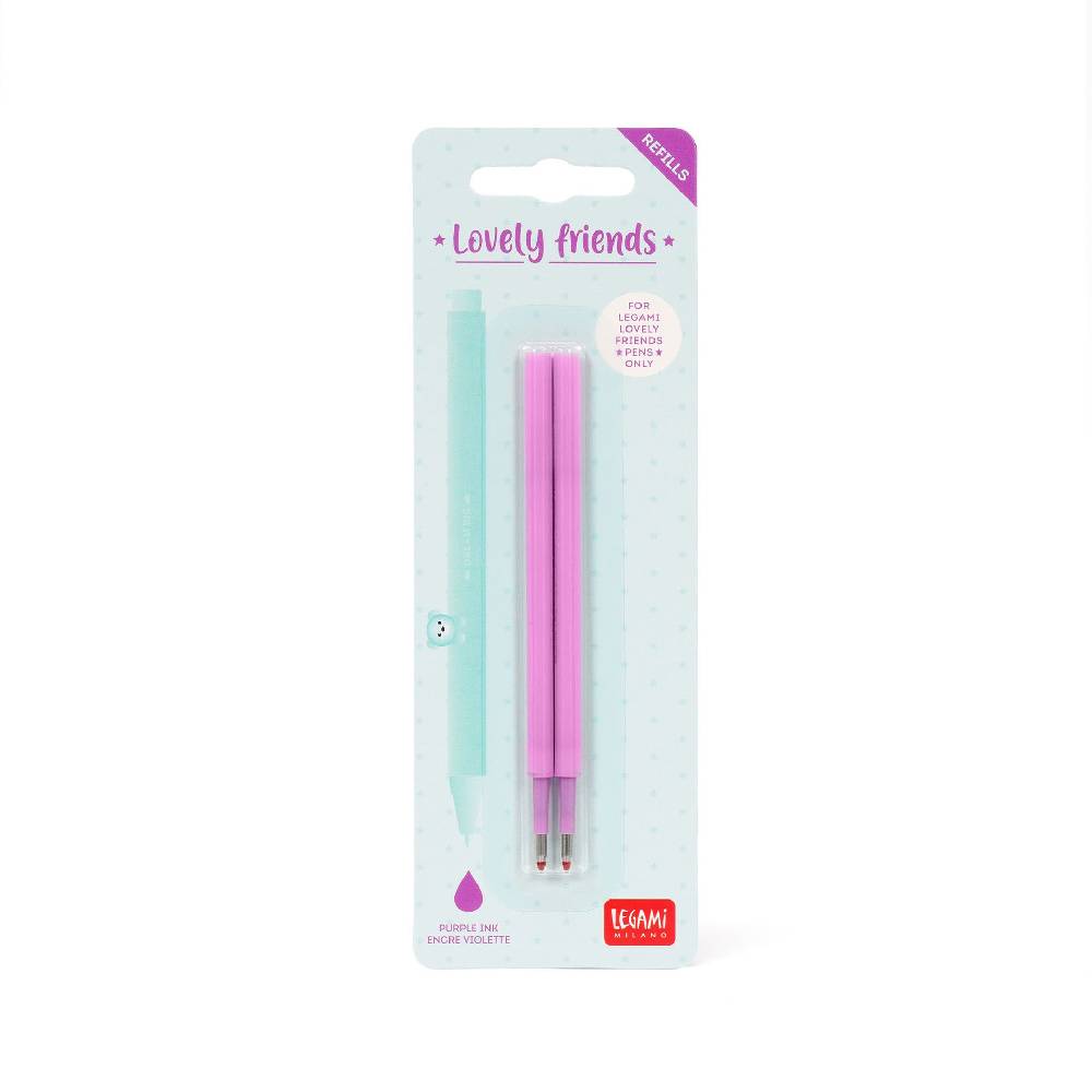 Legami Set di 2 Refill per Penna Gel - Lovely Friends Convenienza