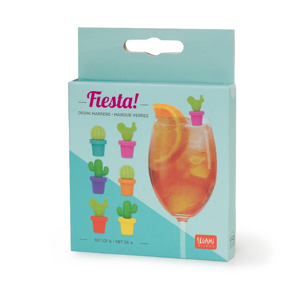 Legami Set di 6 Segnabicchieri Spedizione Gratuita