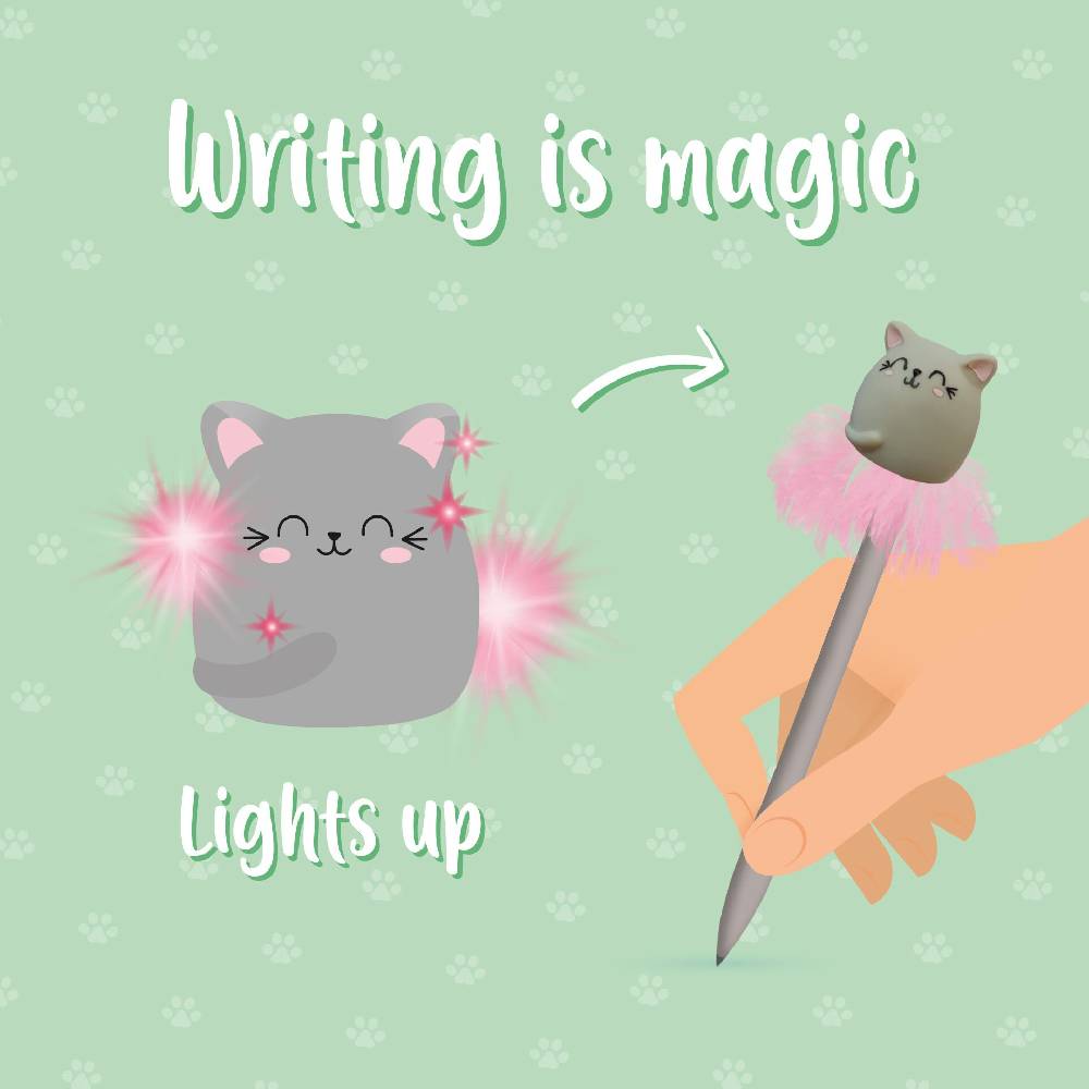 Legami Penna a Sfera Luminosa - Writing is Magic Qualità Garantita