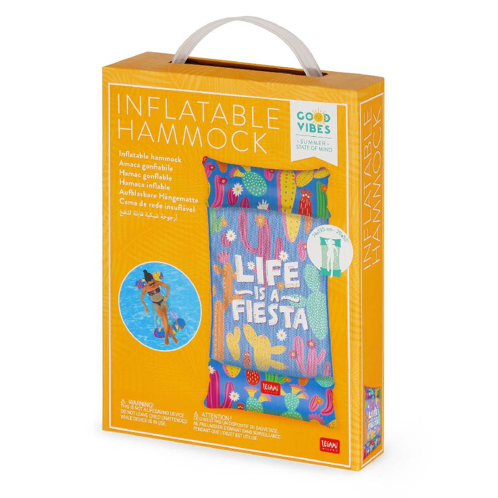 Legami Amaca Gonfiabile - Inflatable Hammock Nuova