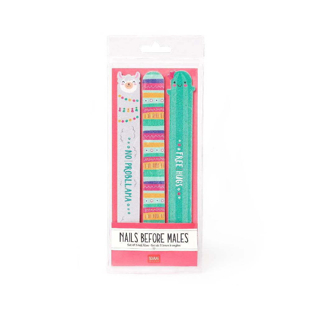 Legami Set di 3 Lime per Unghie Italia