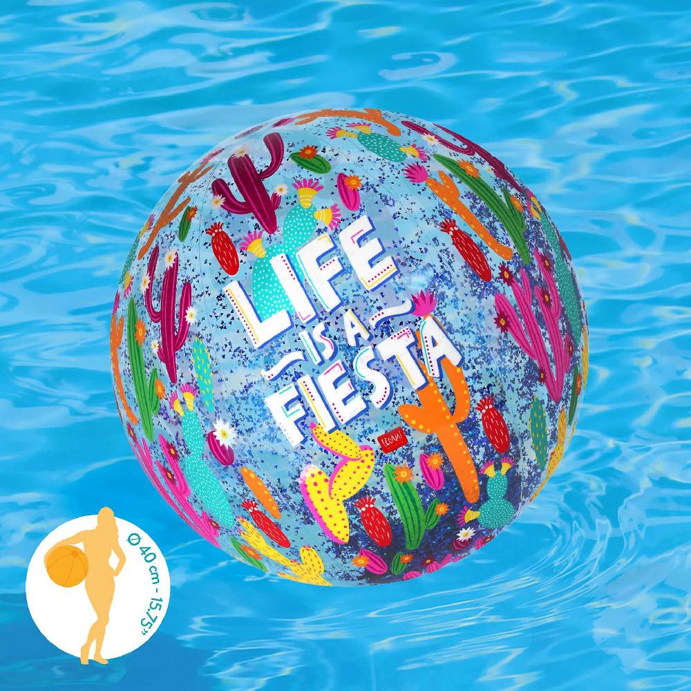 Legami Palla da Spiaggia Gonfiabile - Glitter Beach Ball In Linea