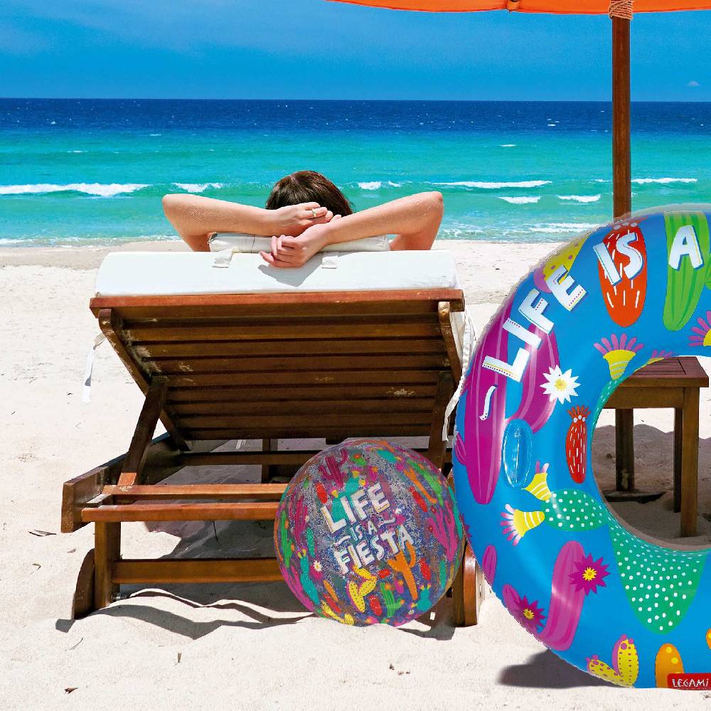 Legami Palla da Spiaggia Gonfiabile - Glitter Beach Ball In Linea