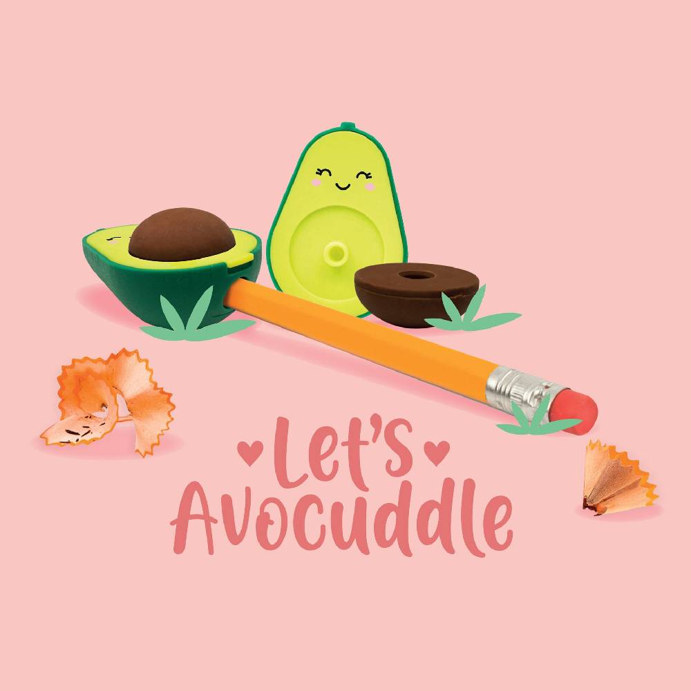 Legami Temperino con Gomma - Let’s Avocuddle Outlet