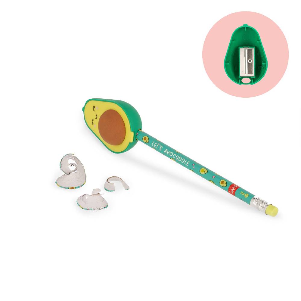 Legami Temperino con Gomma - Let’s Avocuddle Outlet