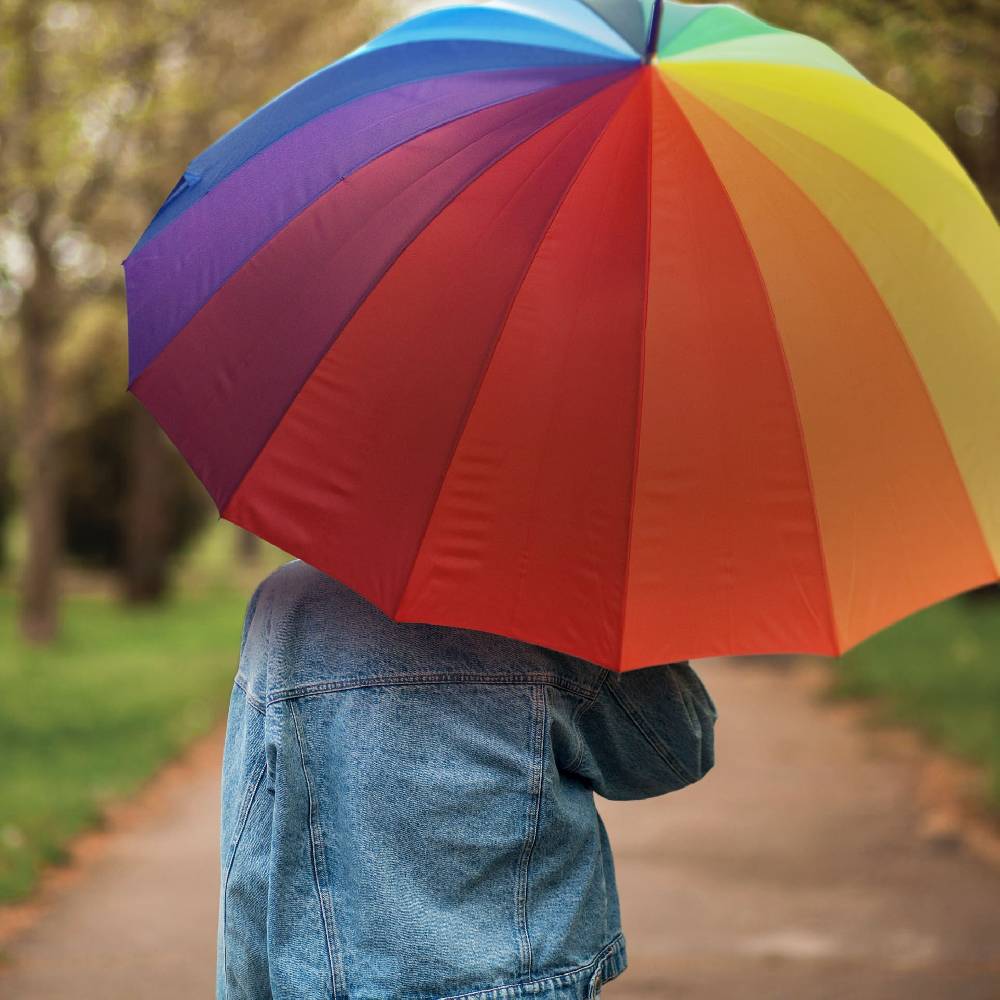 Legami Ombrello Arcobaleno Moda