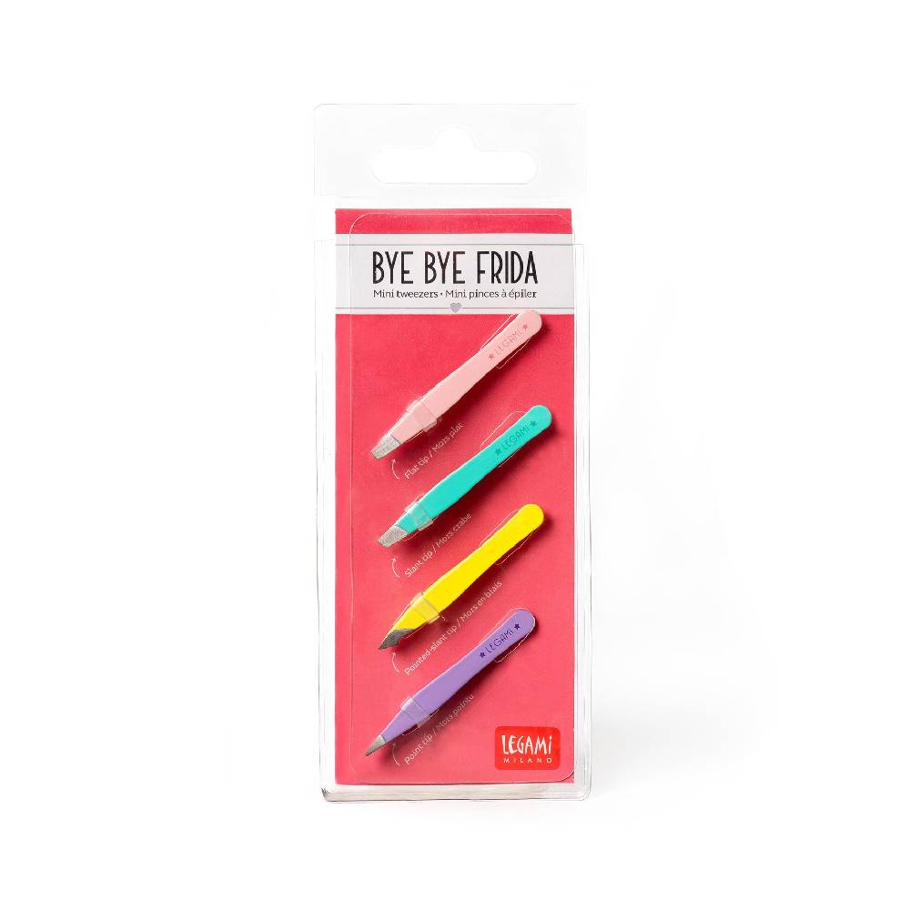 Legami Bye Bye Frida - Set di 4 Mini Pinzette Presa