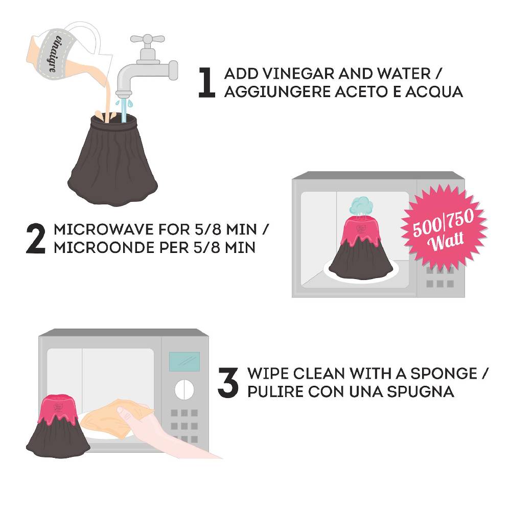 Legami Vulcano Pulisci Microonde Promozione