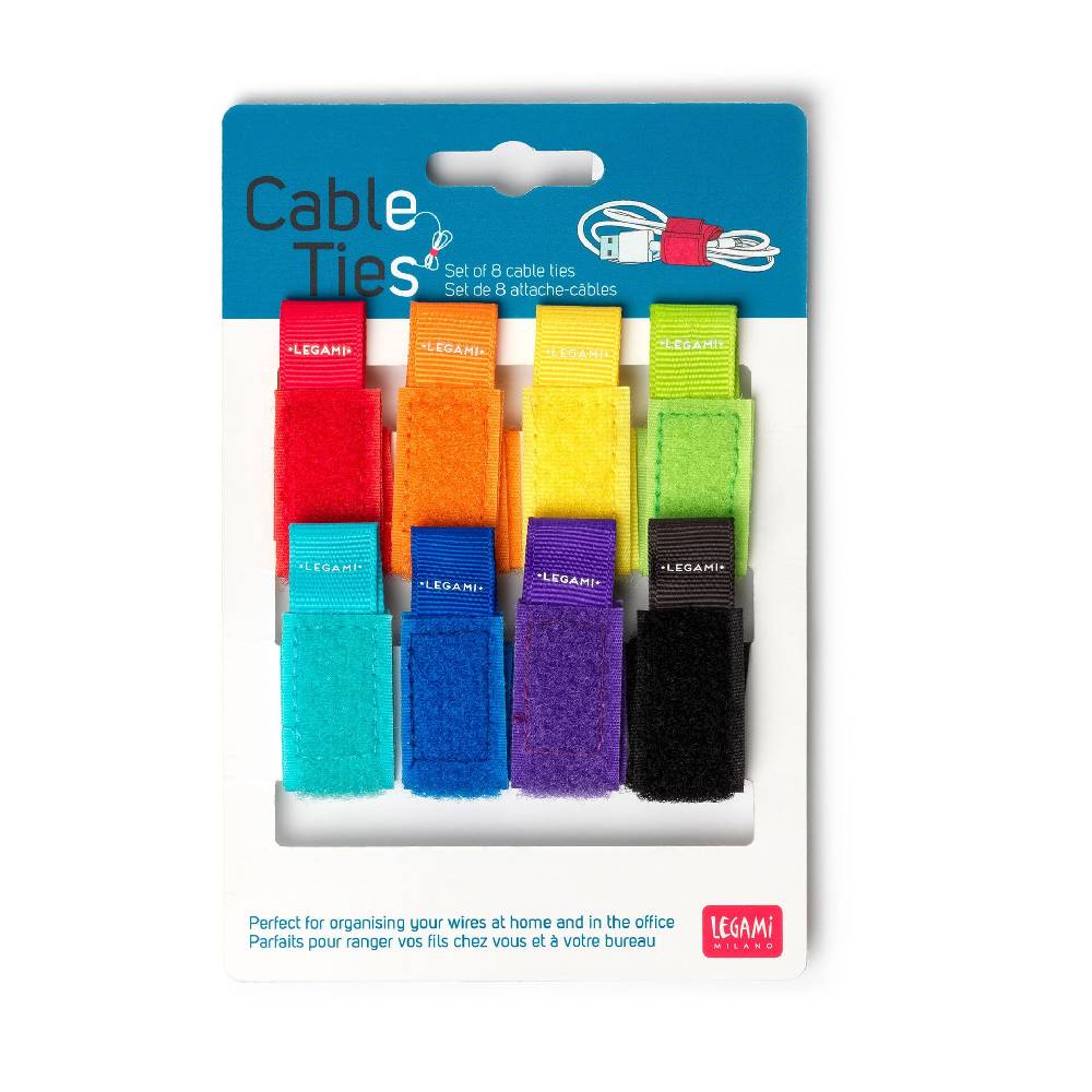Legami Set di 8 Fascette Stringicavo Novità