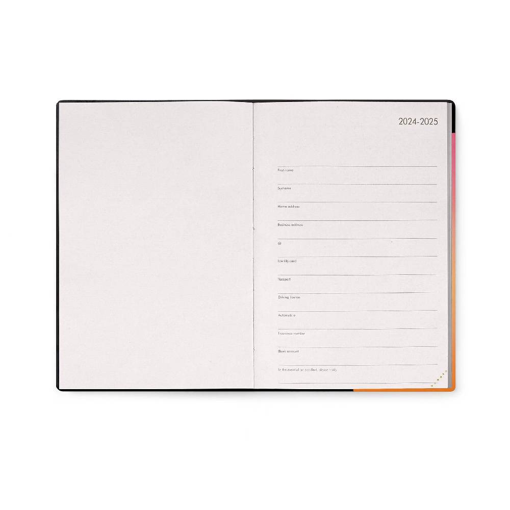 Legami Agenda 18 Mesi Settimanale - Medium - Con Notebook - 2024/2025 2025