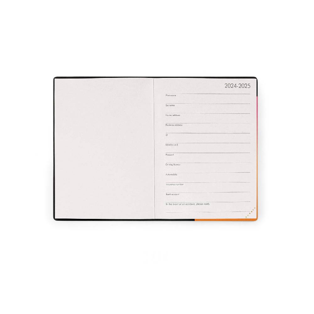 Legami Agenda 18 Mesi Settimanale - Small - Con Notebook - 2024/2025 Spedizione Gratuita