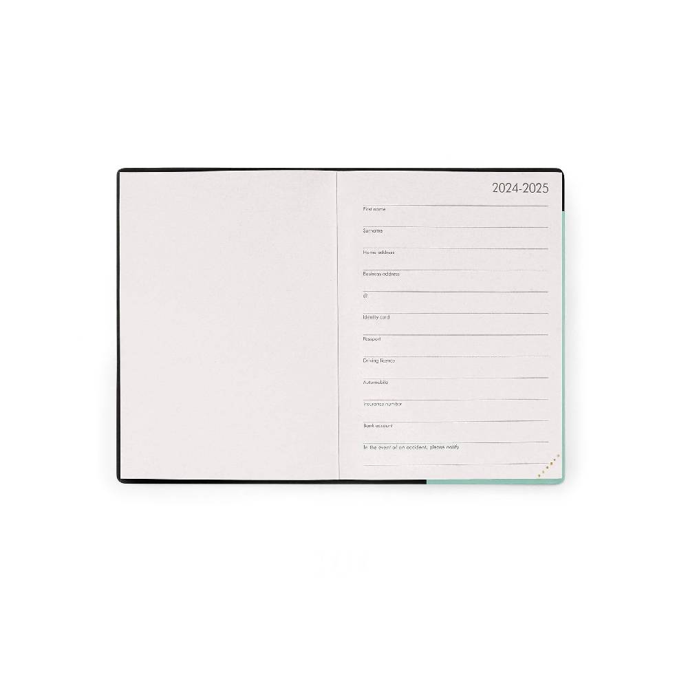 Legami Agenda 18 Mesi Settimanale - Small - Con Notebook - 2024/2025 Soddisfazione Garantita