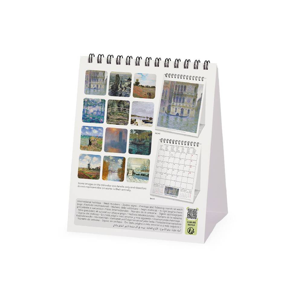 Legami Calendario da Tavolo 2025 - 12 x 14,5 cm Soddisfazione Garantita