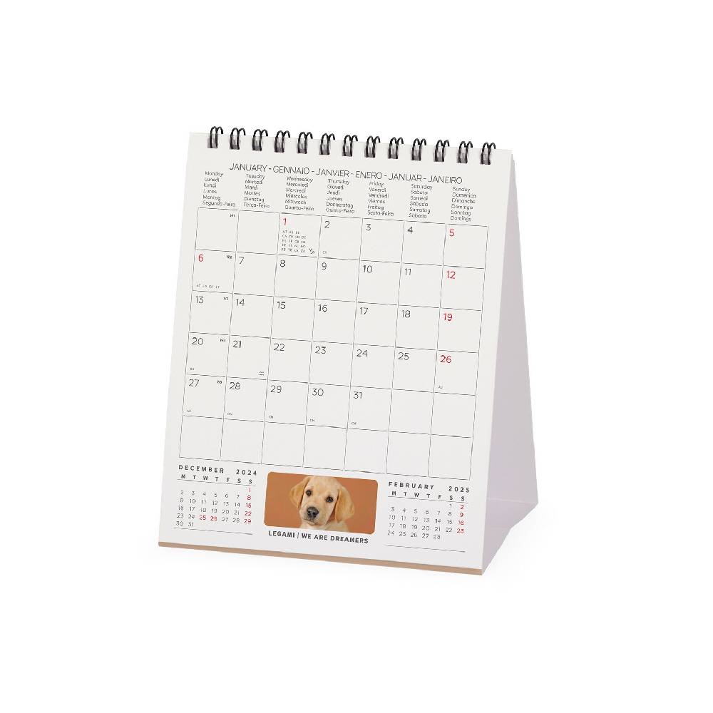 Legami Calendario da Tavolo 2025 - 12 x 14,5 cm Acquista Ora