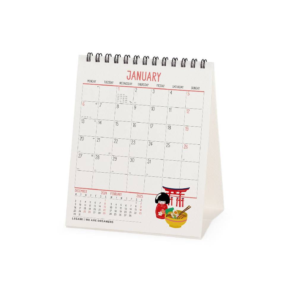 Legami Calendario da Tavolo 2025 - 12 x 14,5 cm Affare Del Giorno