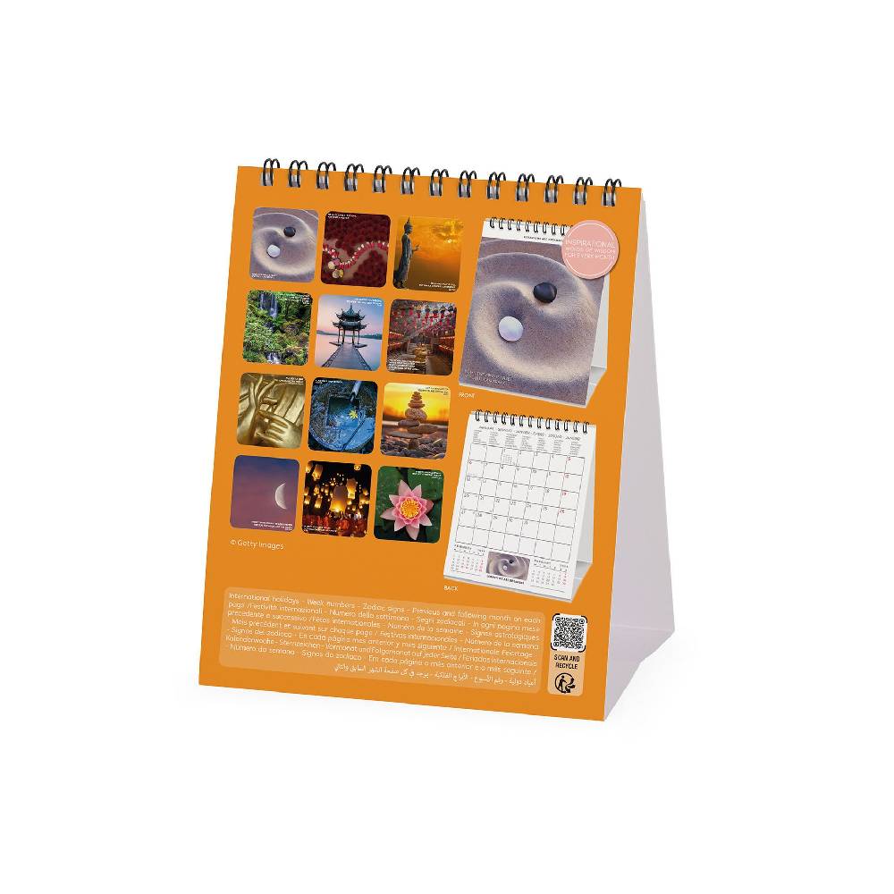 Legami Calendario da Tavolo 2025 - 12 x 14,5 cm Sottocosto