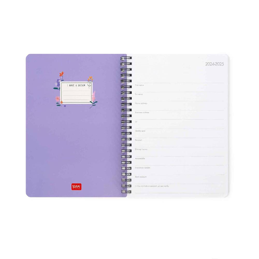 Legami Agenda 12 Mesi Settimanale - Large - Spiralata - 2025 Sconto
