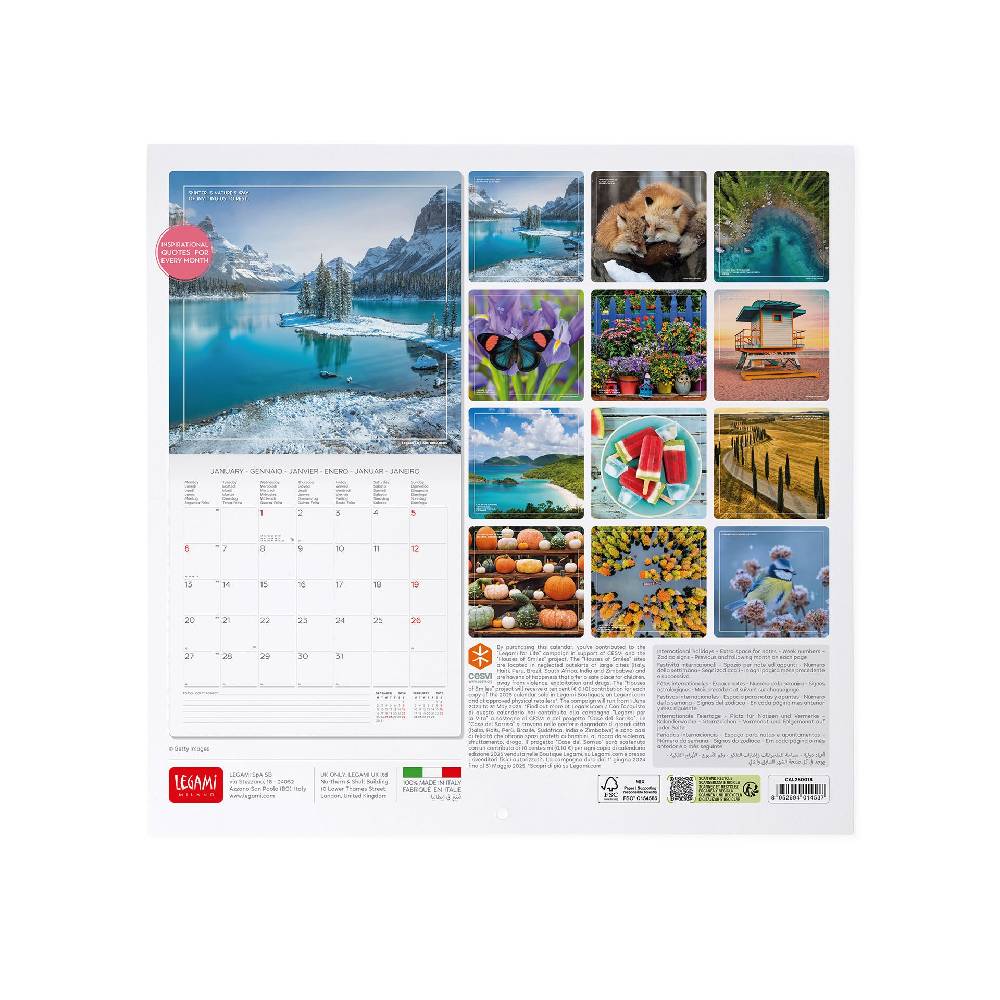 Legami Calendario da Parete 2025 - 30 x 29 cm Online Outlet