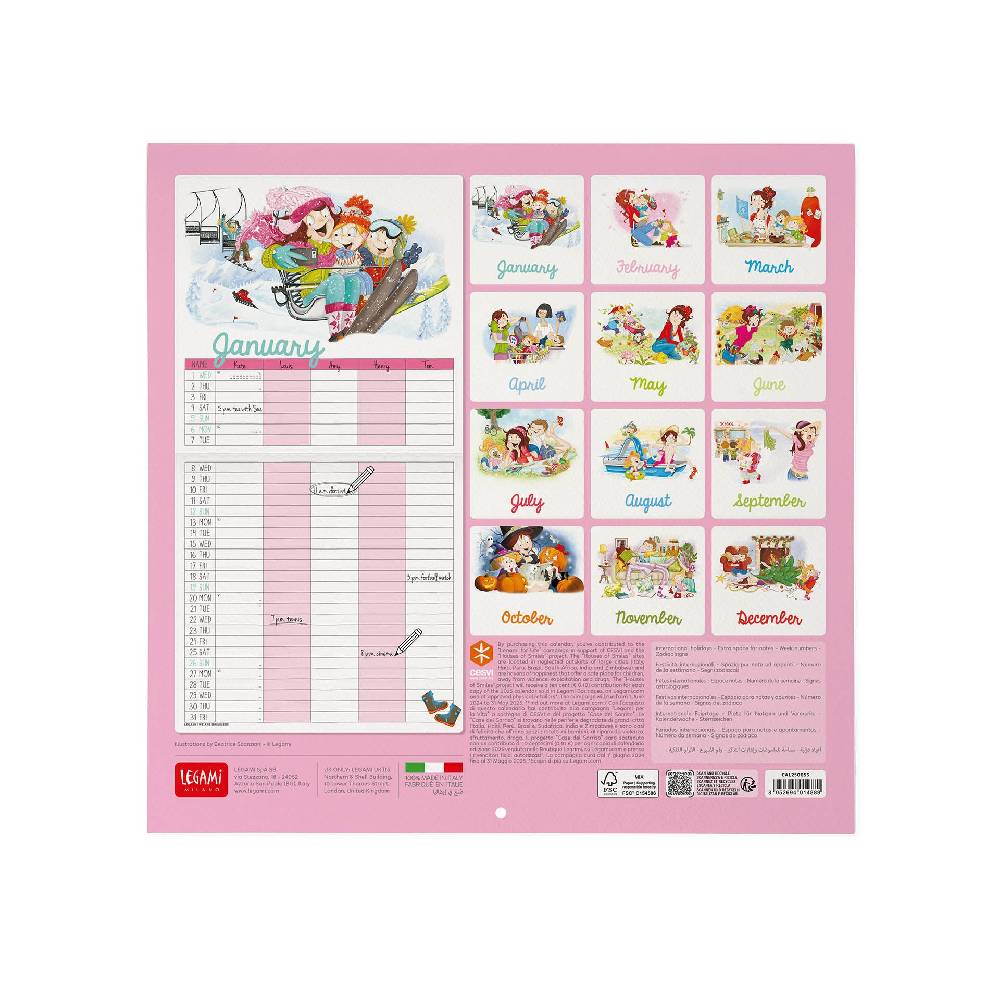 Legami Calendario da Parete 2025 - 30 x 29 cm Offerte