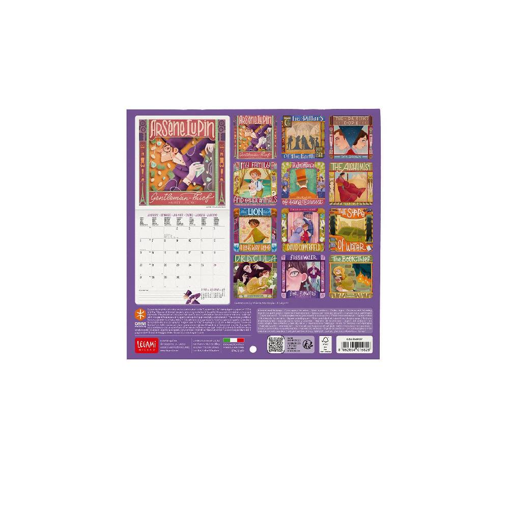 Legami Calendario da Parete 2025 - 18 x 18 cm Saldi Di Fabbrica