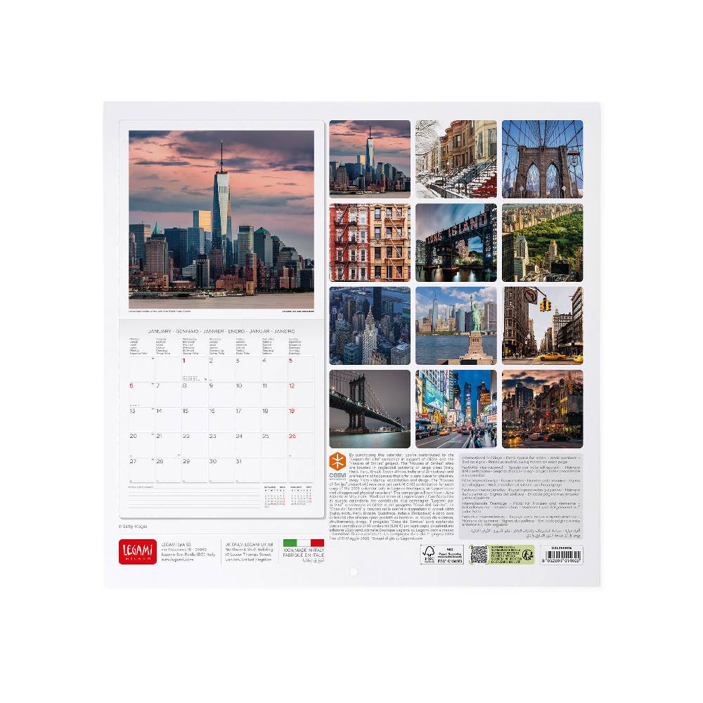 Legami Calendario da Parete 2025 - 30 x 29 cm Vendite Flash