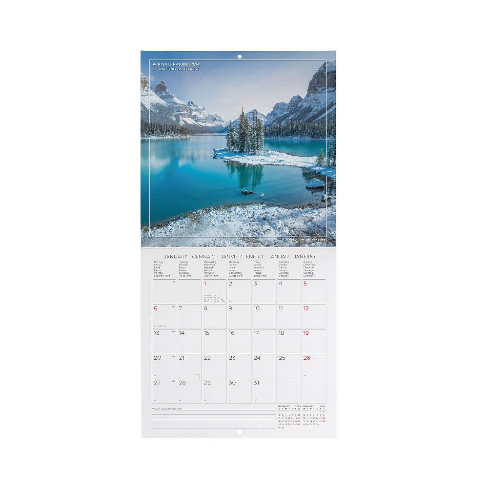 Legami Calendario da Parete 2025 - 18 x 18 cm Negozio
