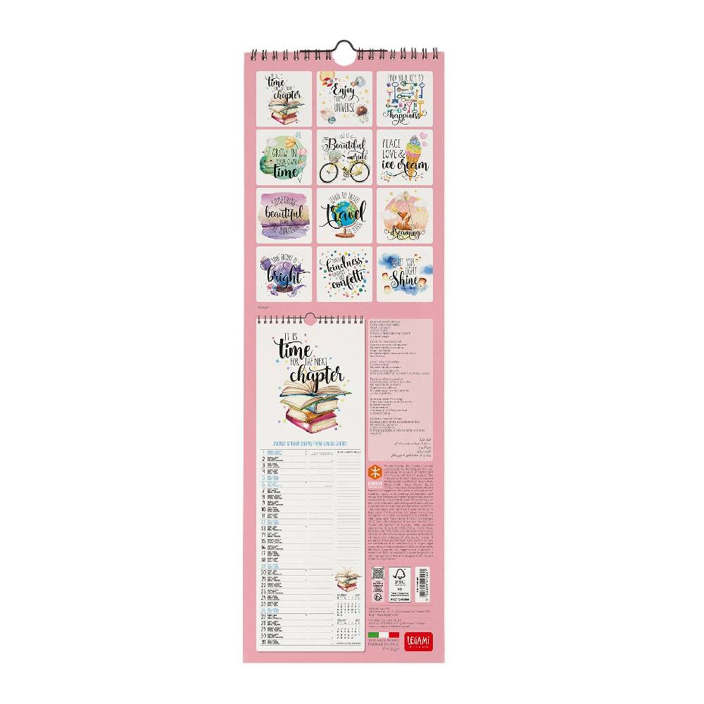 Legami Calendario da Parete 2025 - 16 x 49 cm Sconti VIP