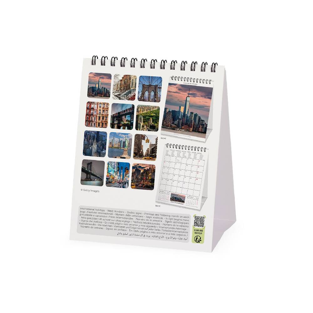 Legami Calendario da Tavolo 2025 - 12 x 14,5 cm Nuova