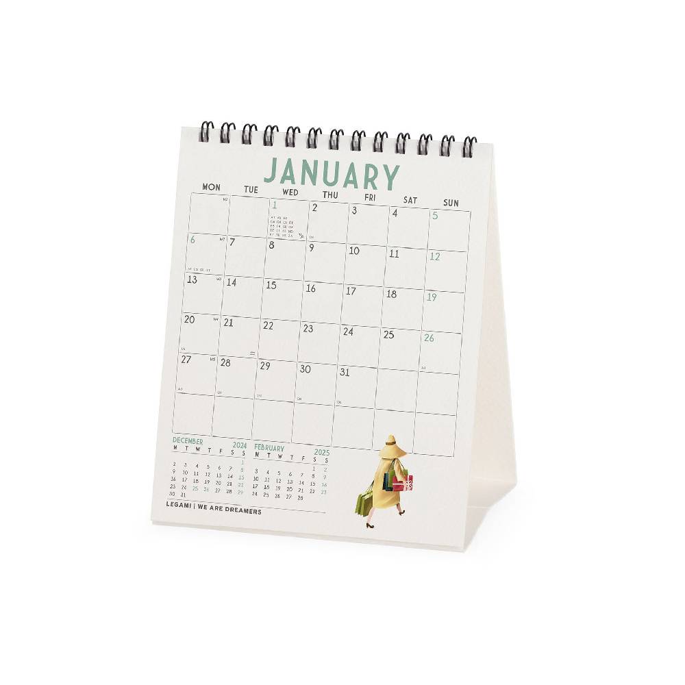 Legami Calendario da Tavolo 2025 - 12 x 14,5 cm 2025