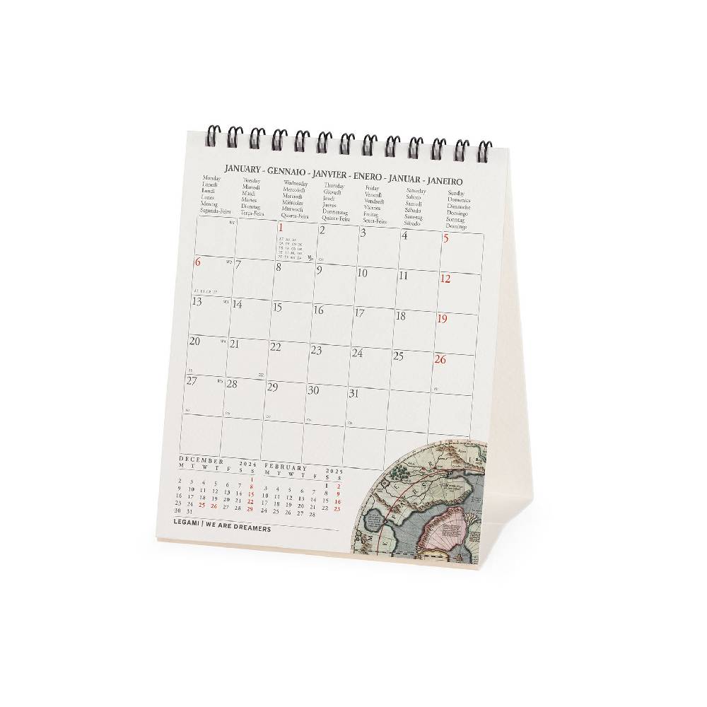 Legami Calendario da Tavolo 2025 - 12 x 14,5 cm Ultimi tre giorni
