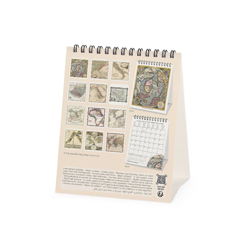 Legami Calendario da Tavolo 2025 - 12 x 14,5 cm Ultimi tre giorni
