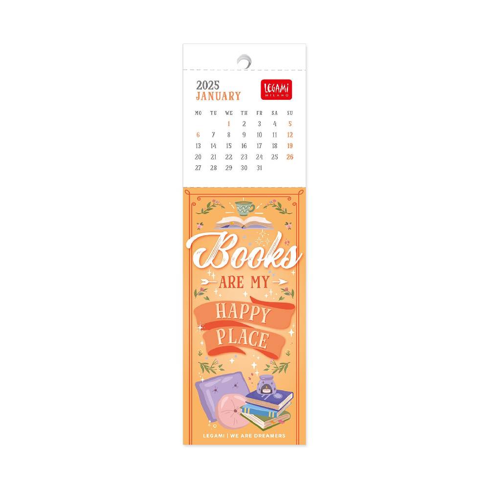 Legami Calendario Segnalibro 2025 - 5,5 x 18 cm Promozione