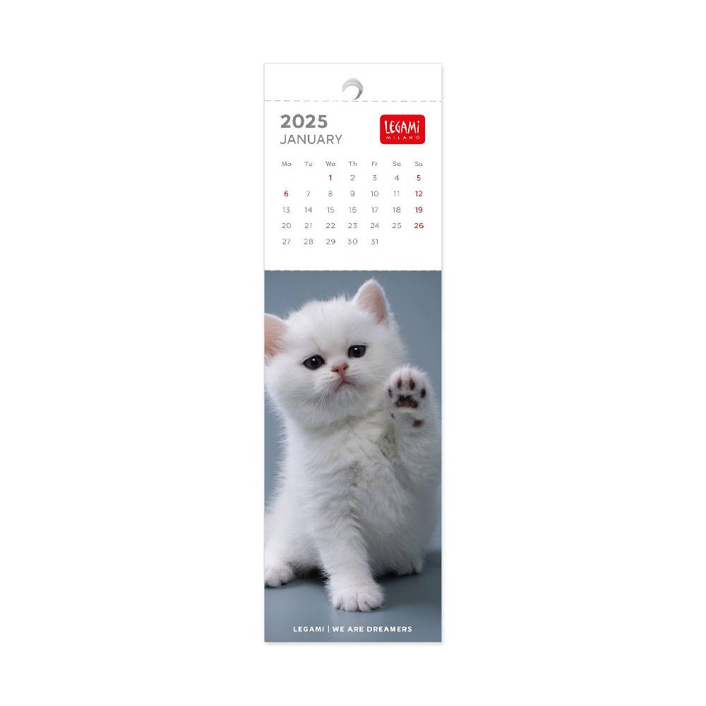 Legami Calendario Segnalibro 2025 - 5,5 x 18 cm Soddisfazione Garantita