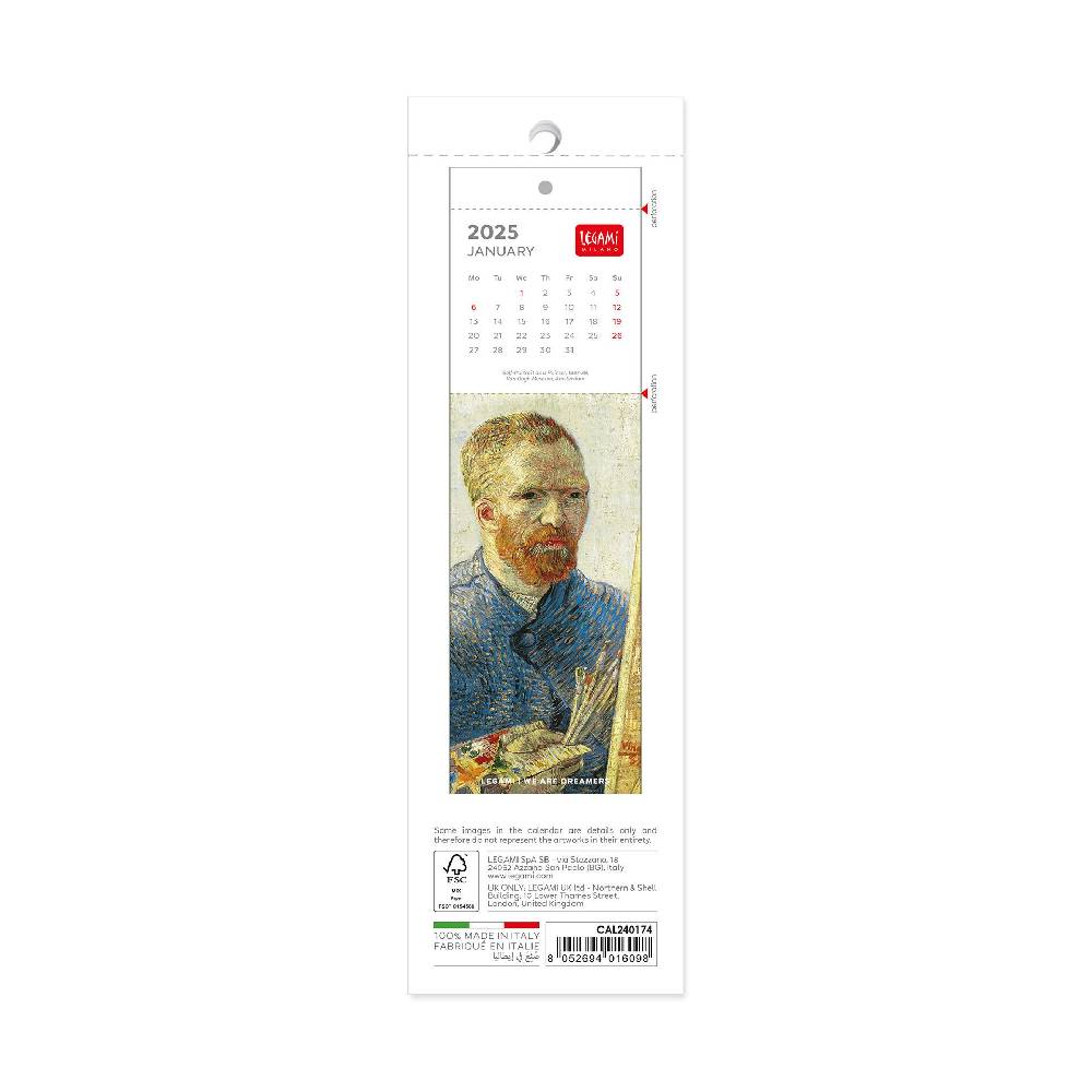 Legami Calendario Segnalibro 2025 - 5,5 x 18 cm Fino al 55% di sconto