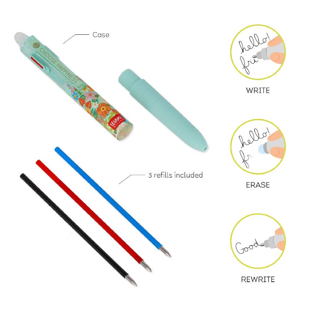 Legami Penna Gel Cancellabile 3 Colori Esporta salva